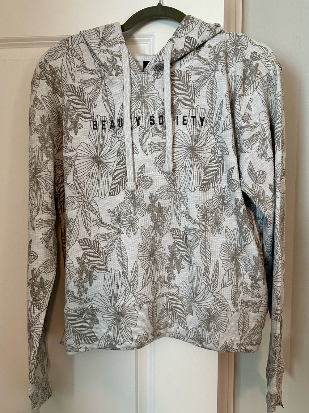 Beauty Society hoodie, NWT, size Large